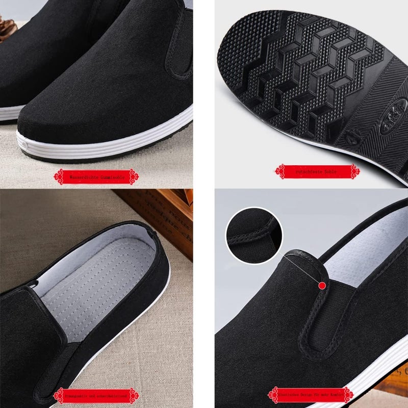 VIDSID Chinese Traditional Martial Arts Shoes Cloth Kung Fu Shoes Tai Chi,Qi Gong,and Wing Chun - Image 3
